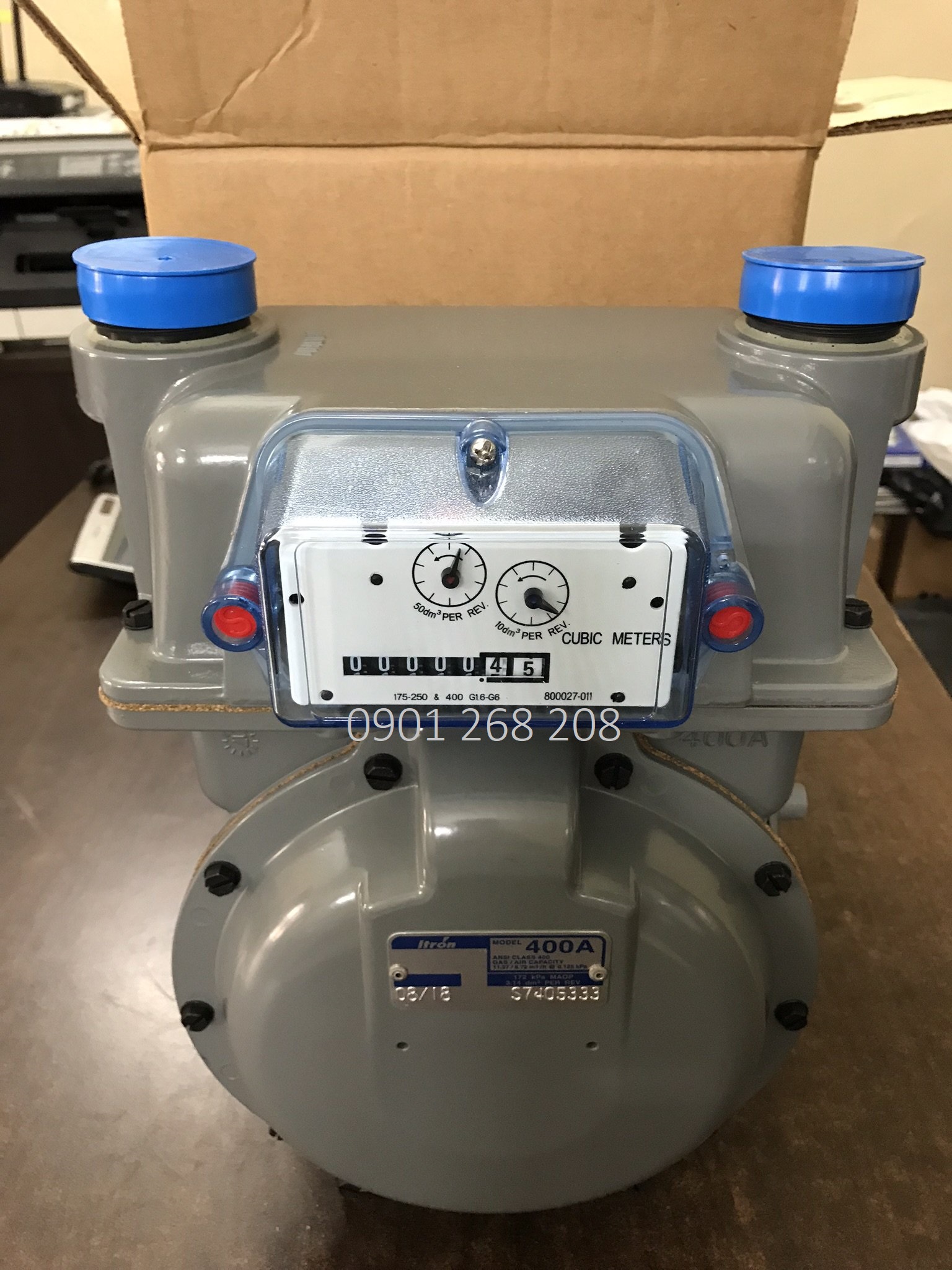 ĐỒNG HỒ ĐO LƯU LƯỢNG GAS 400A ITRON